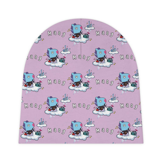 BT21 Mang Purple Baby Beanie Pattern