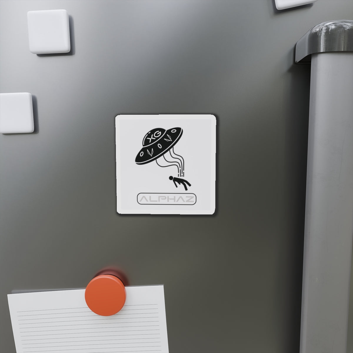 Light Gray XG Jurin Spaceship Magnet