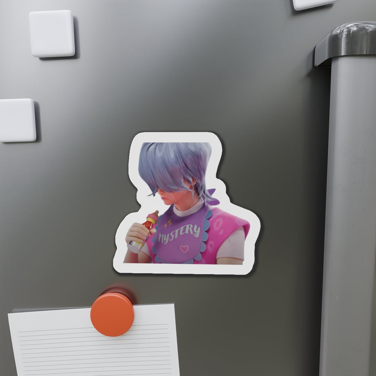 Kpop Demon Hunters Saja Boys Mystery Is History Hot Sauce Challenge Magnet