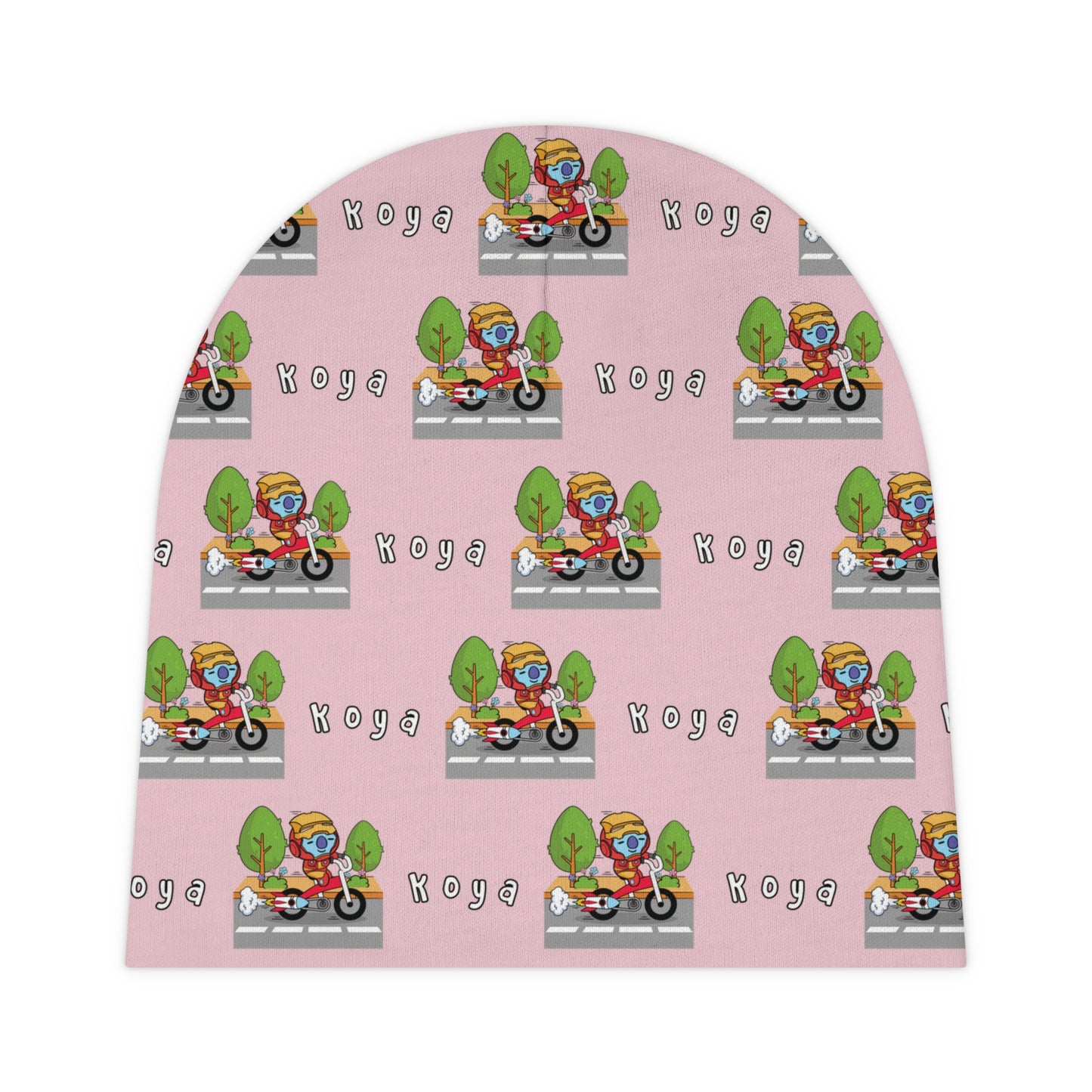 BT21 Koya Pink Baby Beanie Pattern