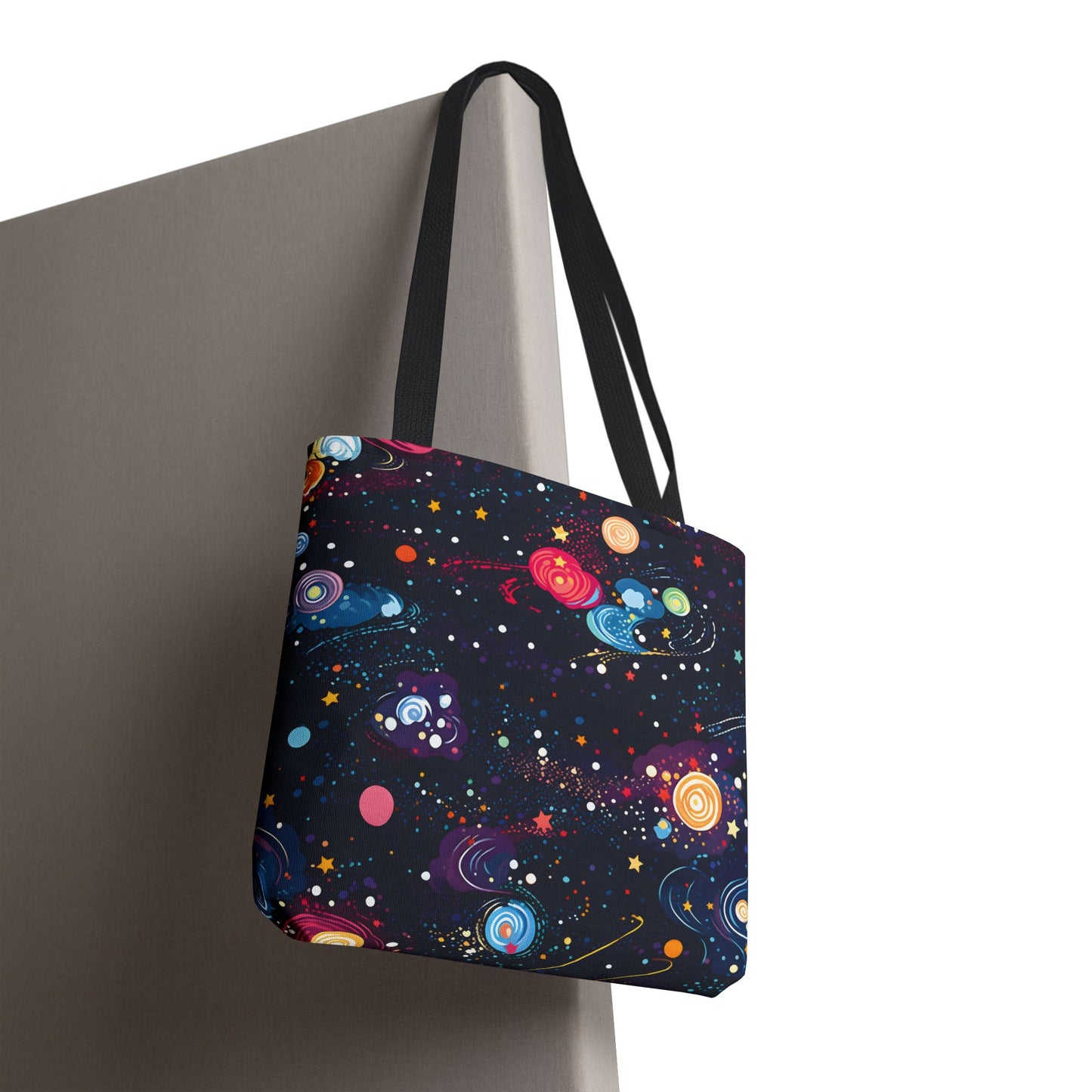 Colorful Space Pattern Tote Bag Design 4