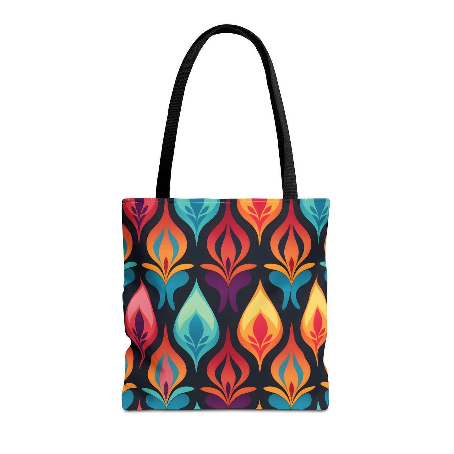 Retro Pattern Tote Bag Design 10