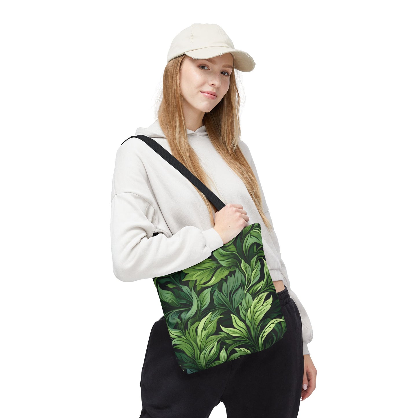 Plant Pattern Tote Bag Design 6