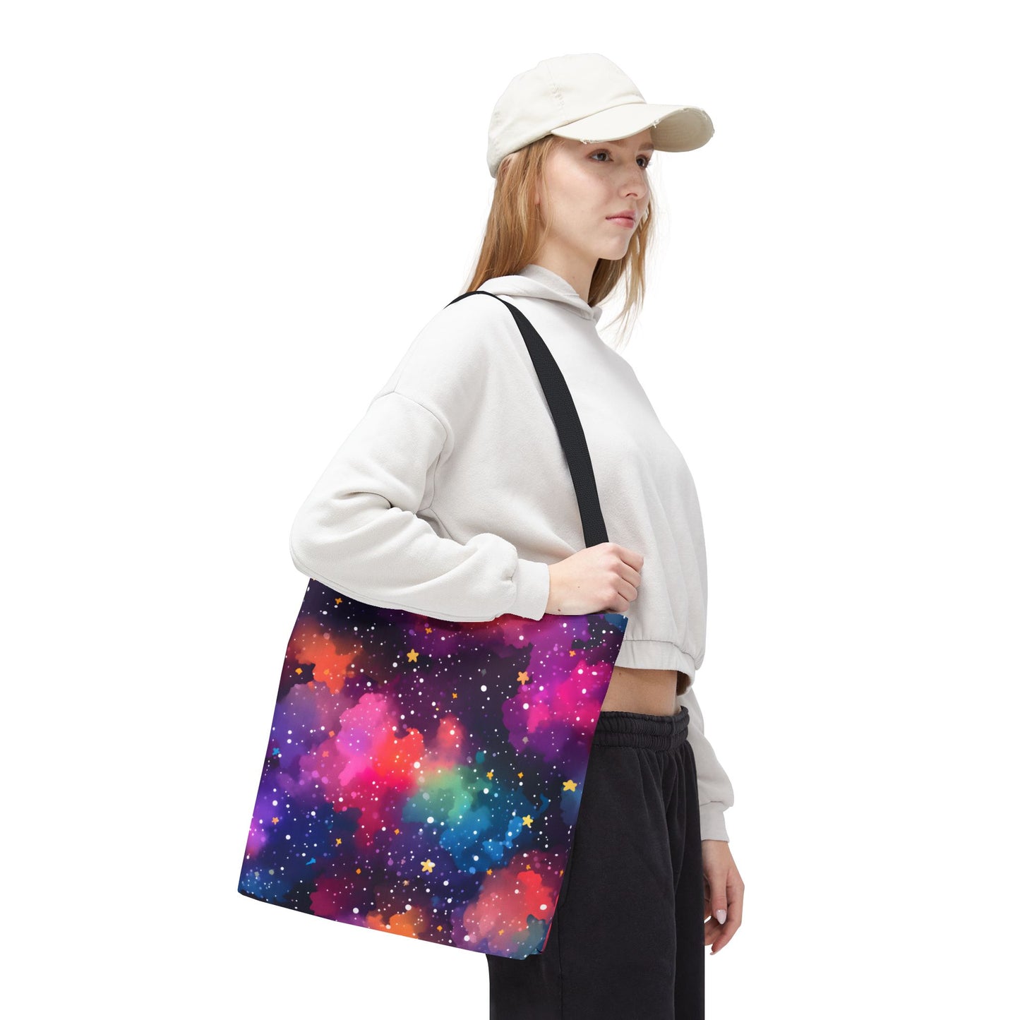 Colorful Space Pattern Tote Bag Design 7