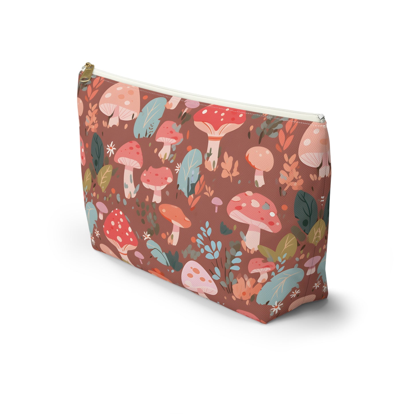Mushroom Pattern Travel Bag Design 1