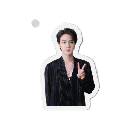 Kim Seokjin Don't Say You Love Me Single Stars on his Face Jin Magnet