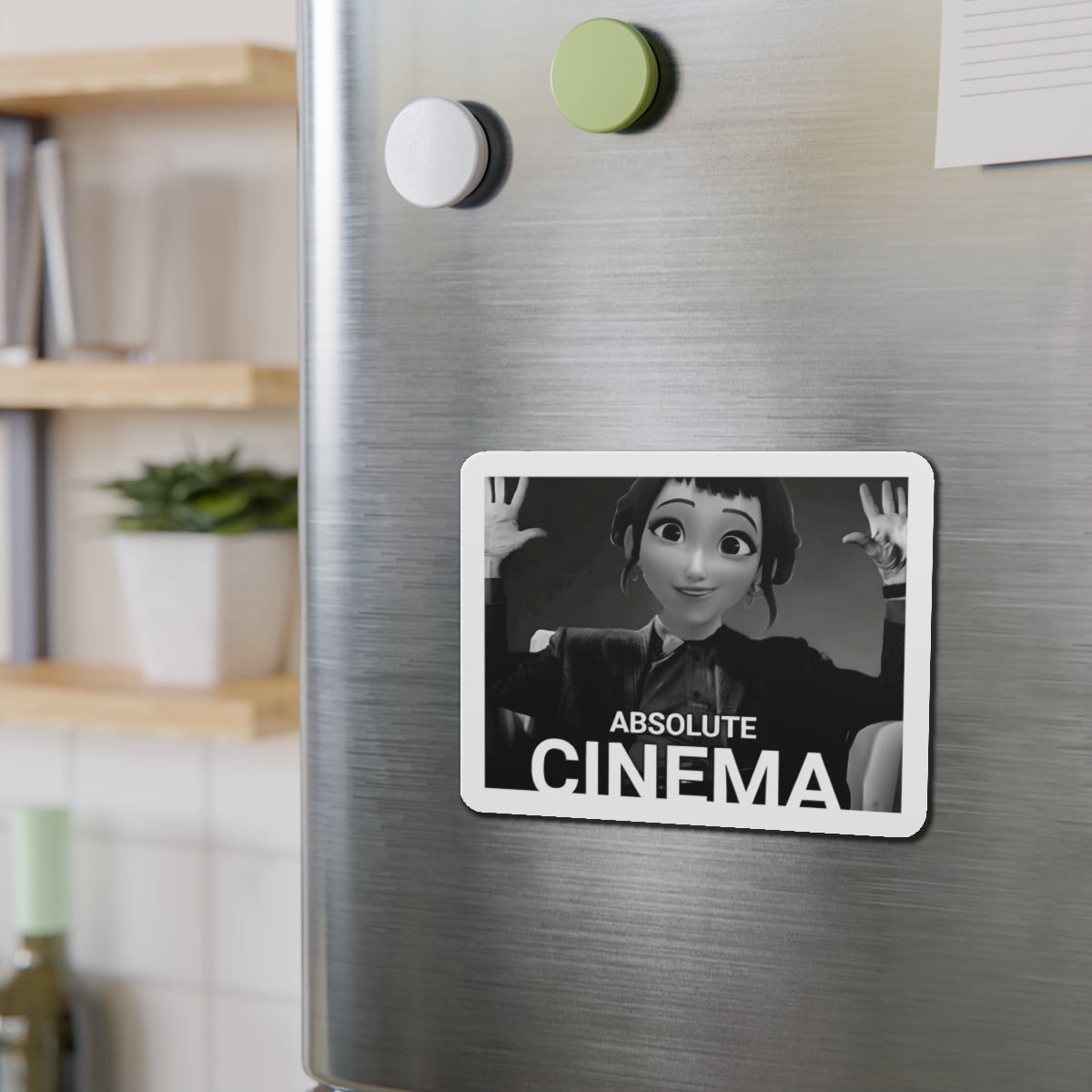 Kpop Demon Hunters Huntrix Zoey Absolute Cinema Meme Magnet