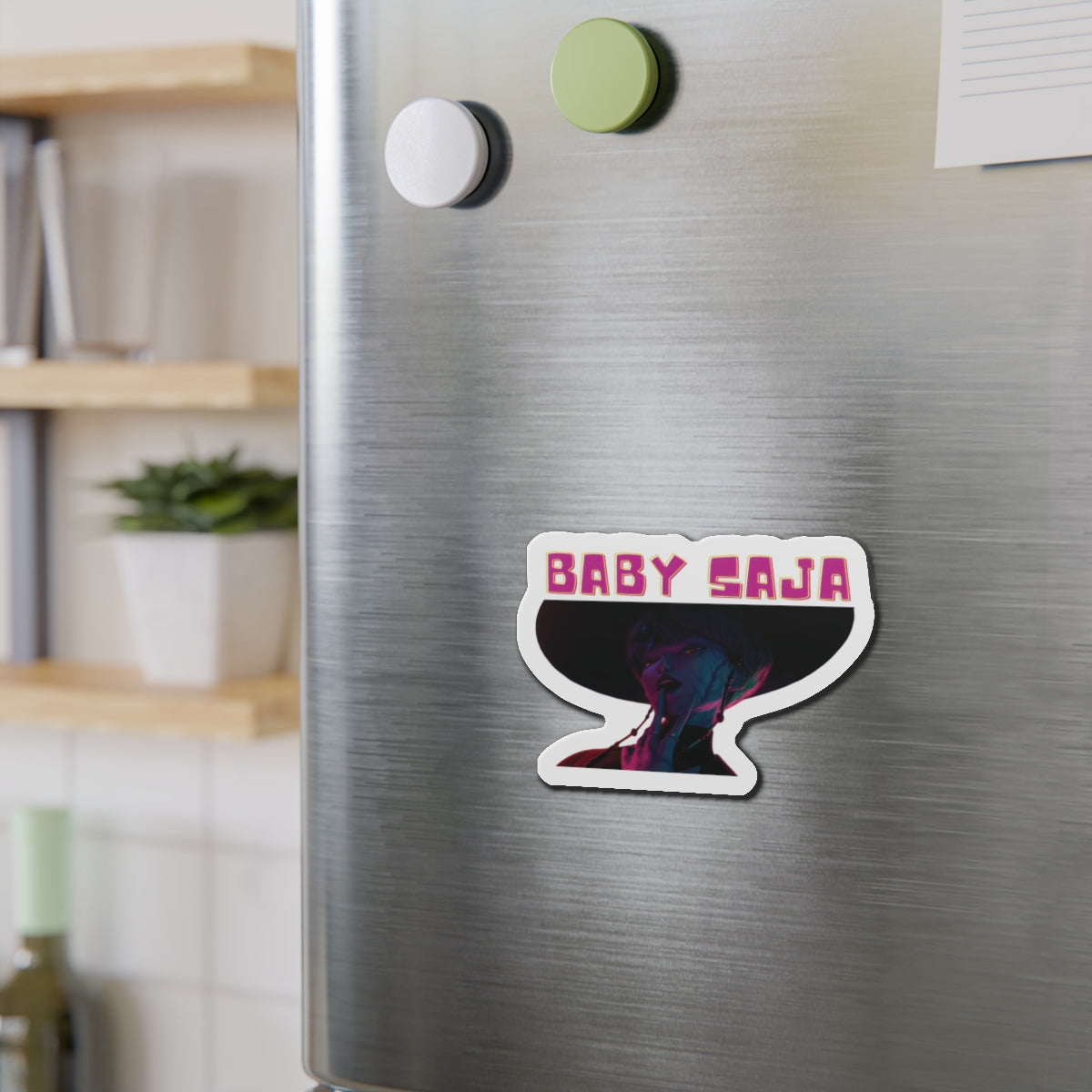 Kpop Demon Hunters Baby Saja Demon Form Magnet