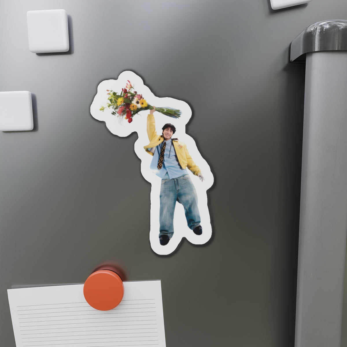 Jhope Sweet Dreams Holding Flowers Photoshoot Magnet