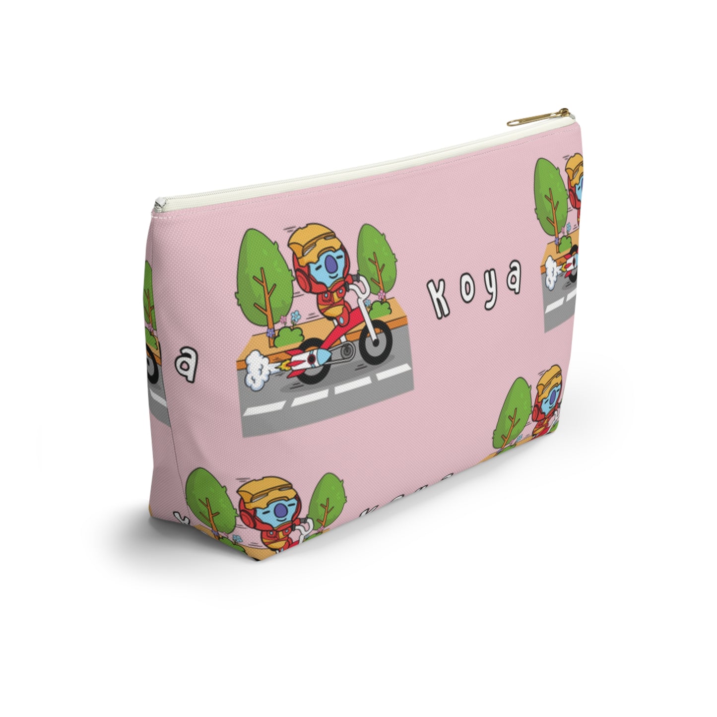 BT21 Koya Pink Pattern Travel Bag