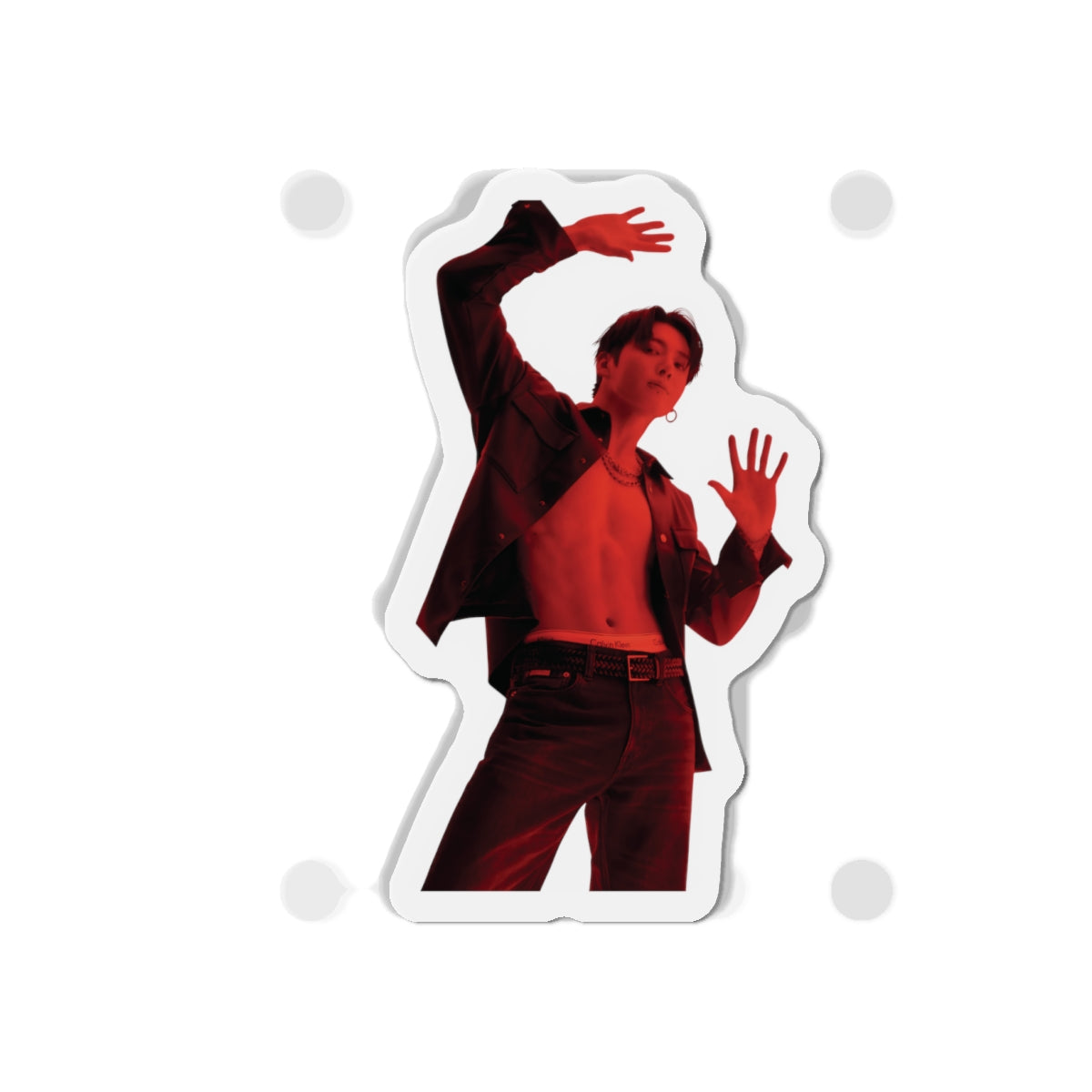 Jeon Jungkook Calvin Klein Photoshoot Abs Magnet