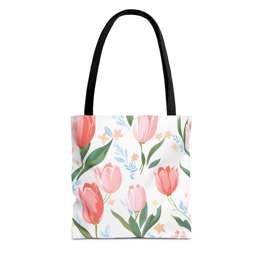 Tulips Pattern Tote Bag Design 7