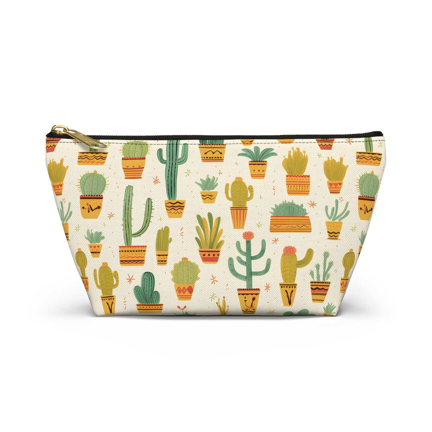 Cactus Pattern Travel Bag Design 10
