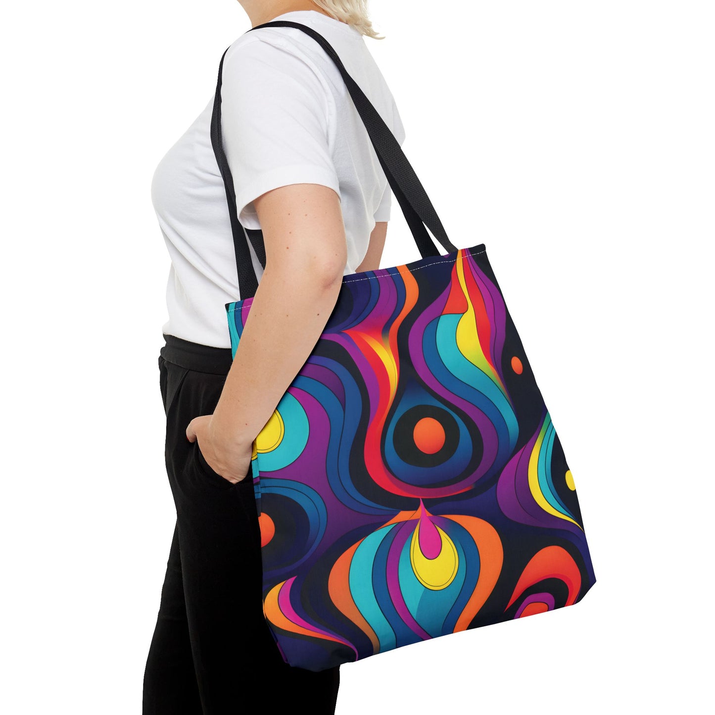 Retro Pattern Tote Bag Design 6