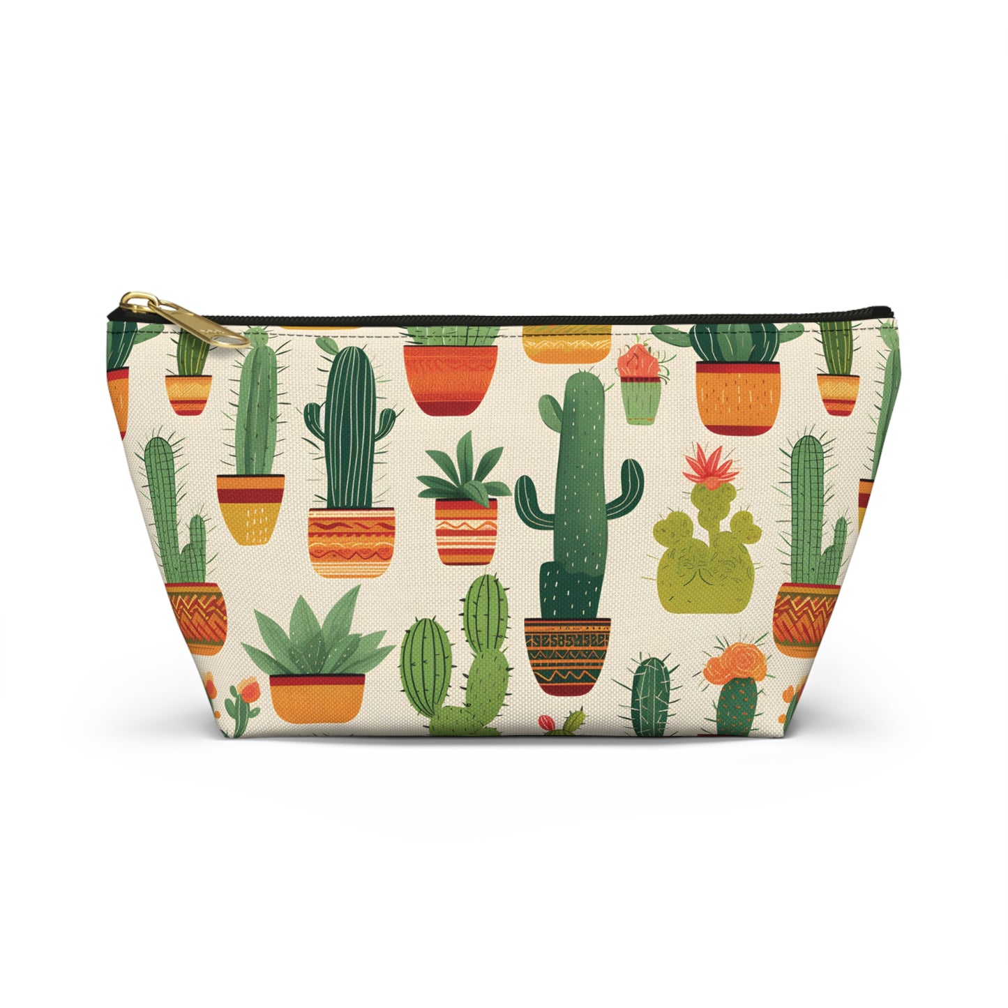 Cactus Pattern Travel Bag Design 8