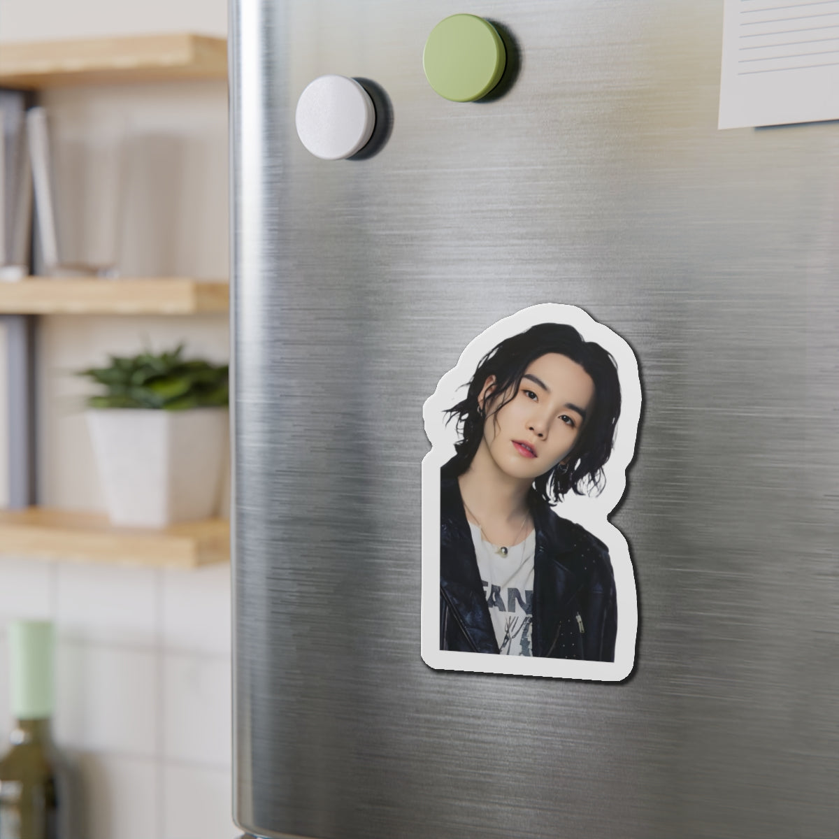 Yoongi With Long Hair August D D-Day Album Haegeum Magnet