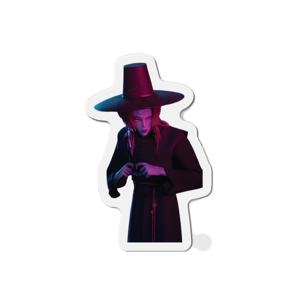 Kpop Demon Hunters Saja Boys Mystery Saja Demon Form In Underworld Magnet