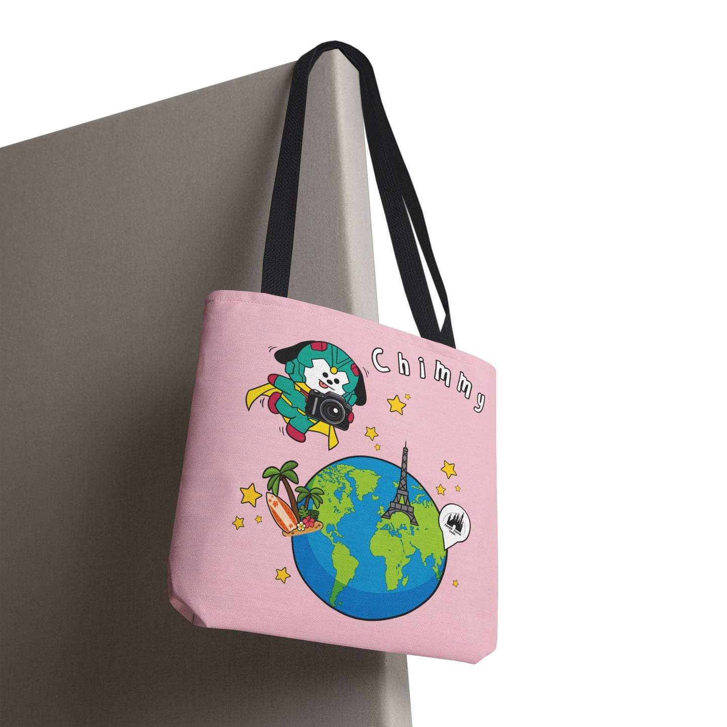 BT21 Chimmy Pink Tote Bag Single Design