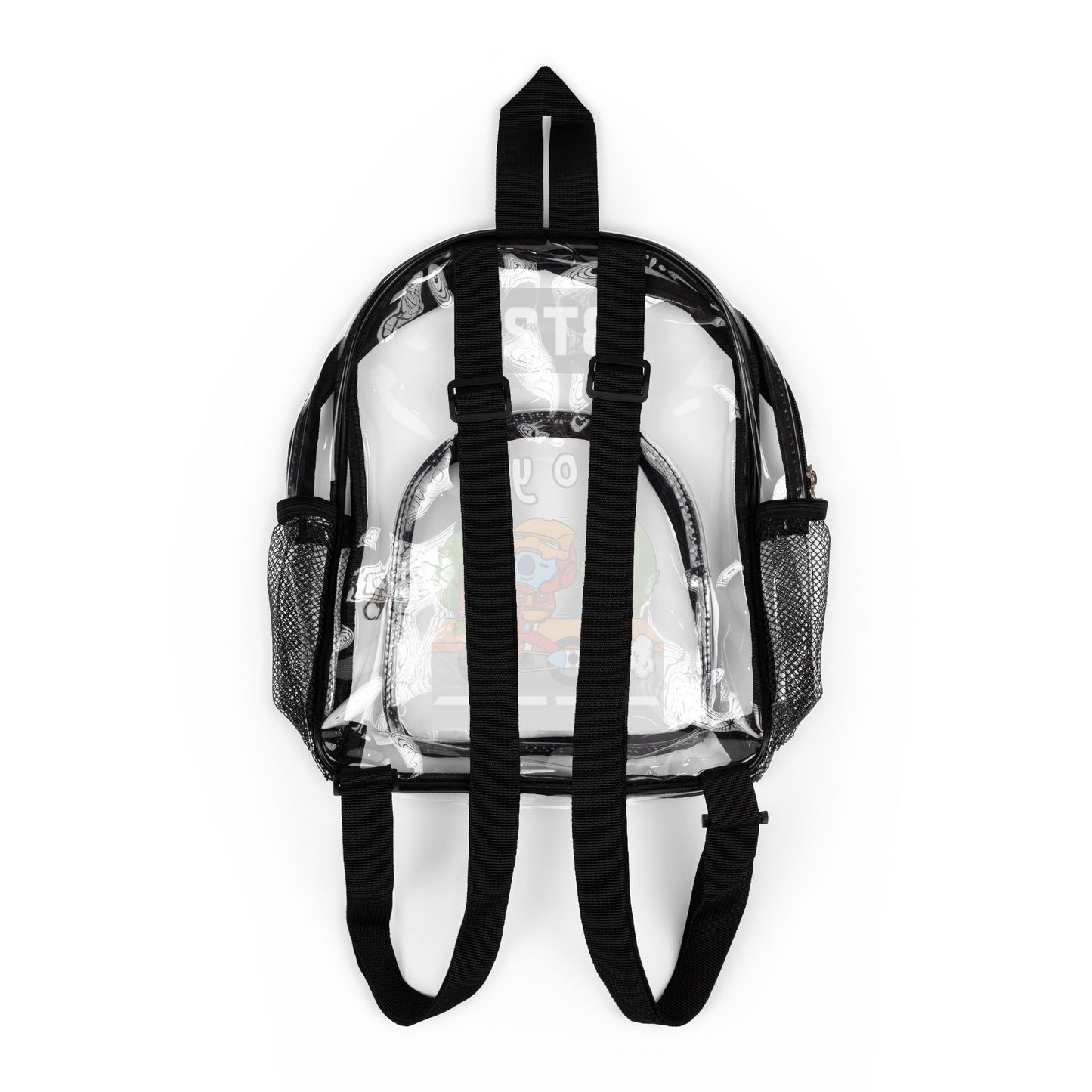 BT21 Koya Clear Stadium Backpack Concert Bag (Fully Clear) — Stadium Approved