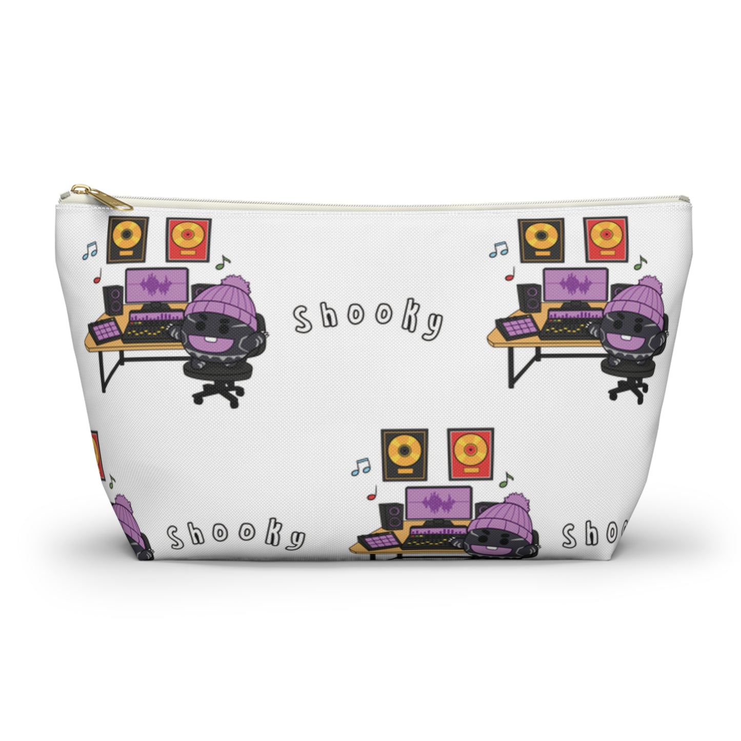 BT21 Shooky White Pattern Travel Bag