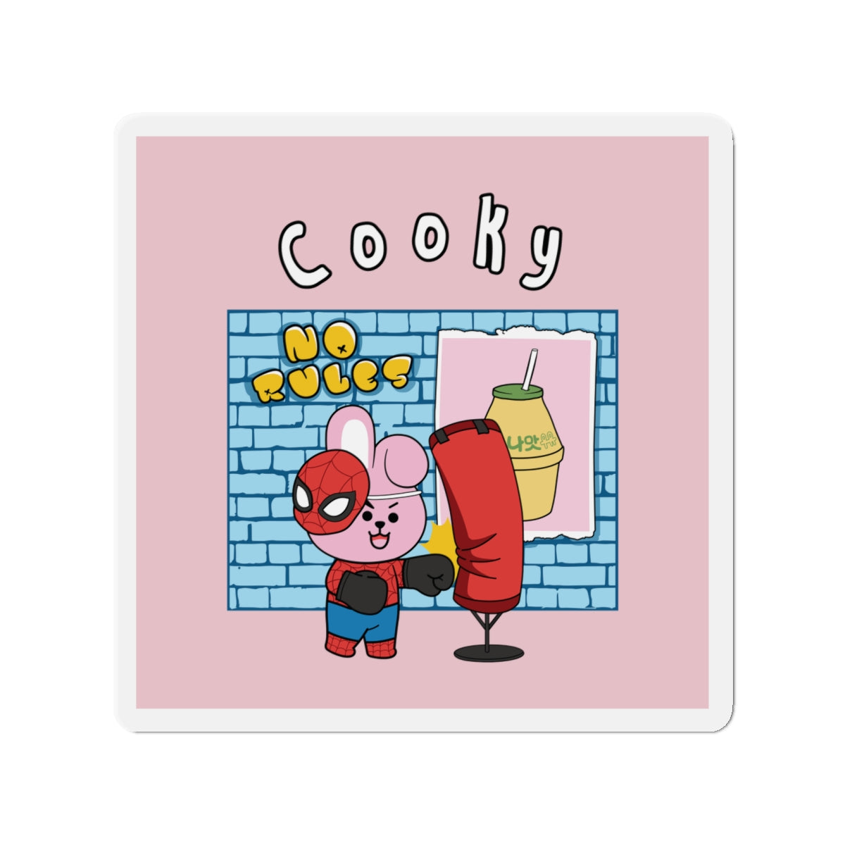 BT21 Cooky Pink Magnet