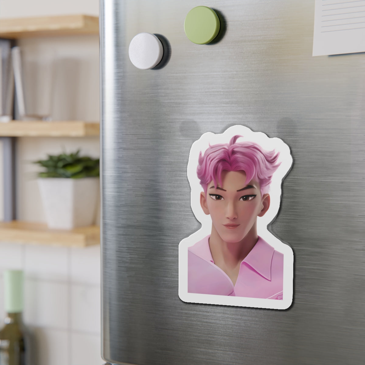 Kpop Demon Hunters Saja Boys Abby Saja Close Up Magnet