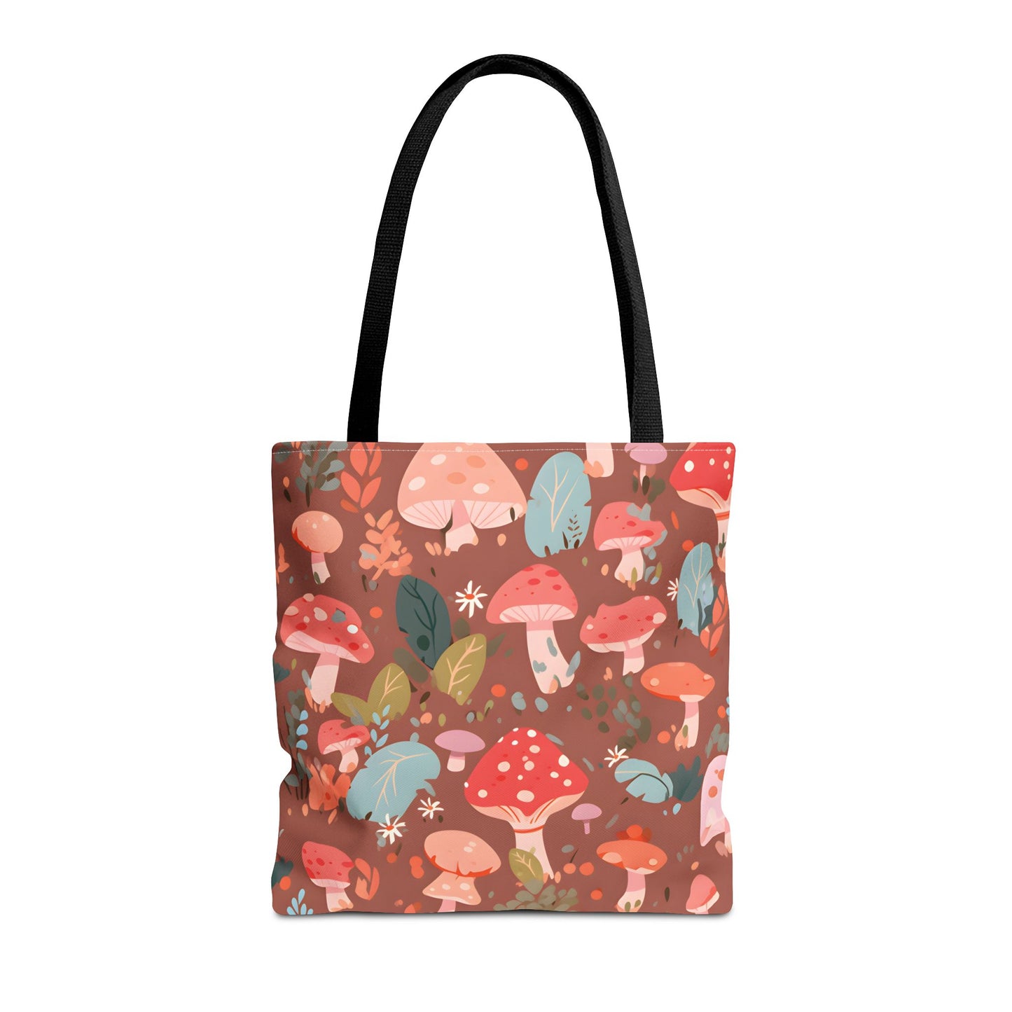 Mushroom Pattern Tote Bag Design 1