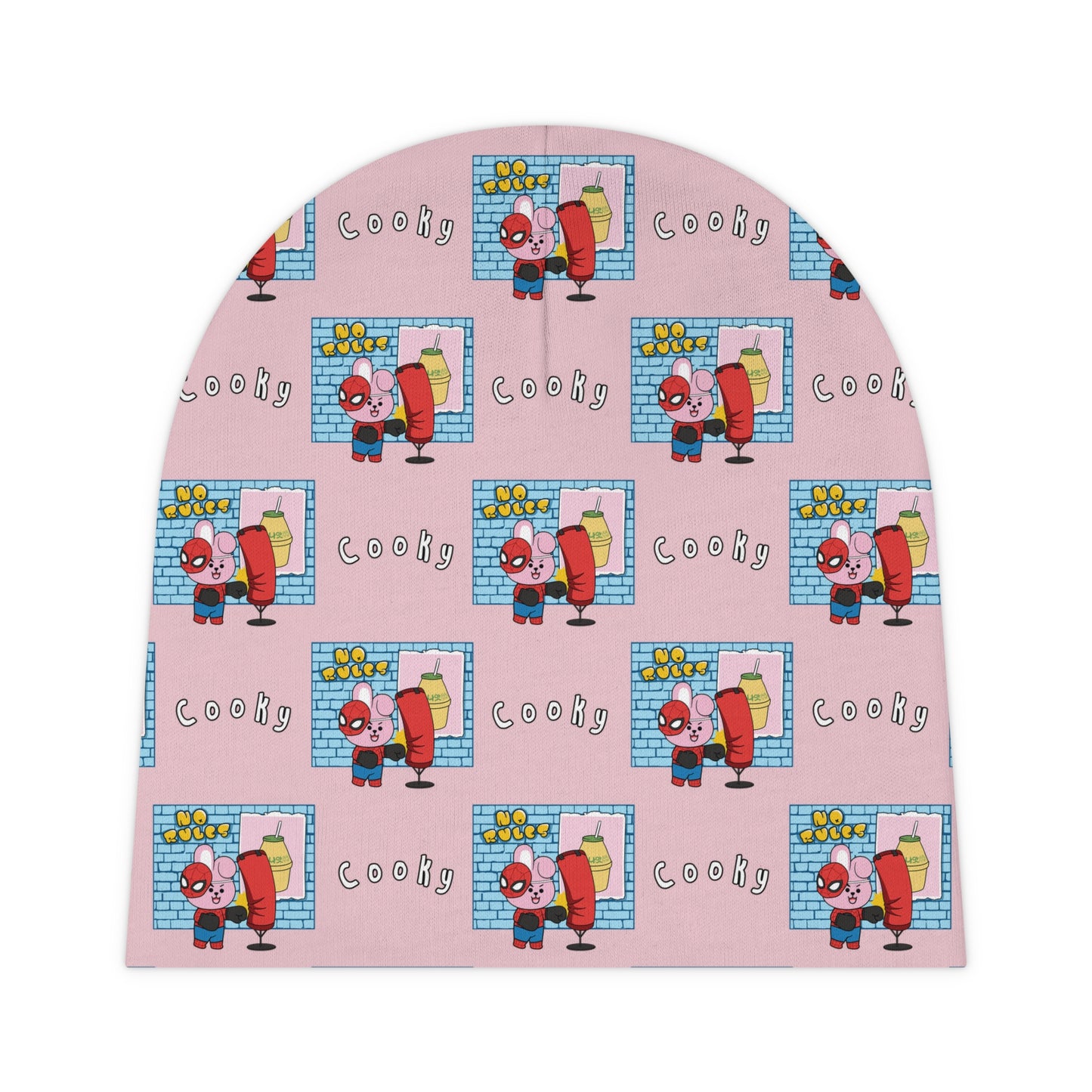BT21 Cooky Pink Baby  Beanie Pattern