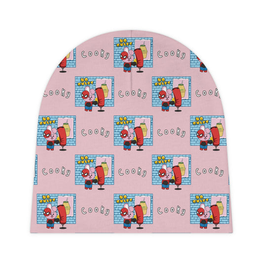 BT21 Cooky Pink Baby  Beanie Pattern