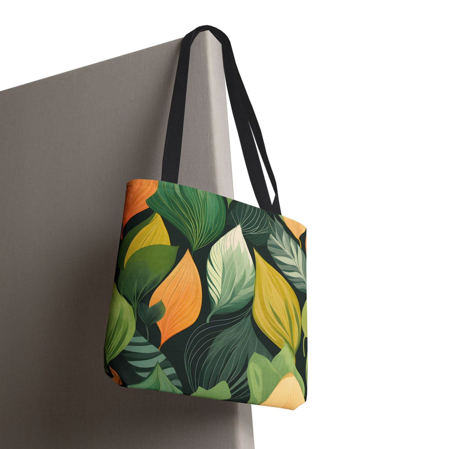 Plant Pattern Tote Bag Design 2