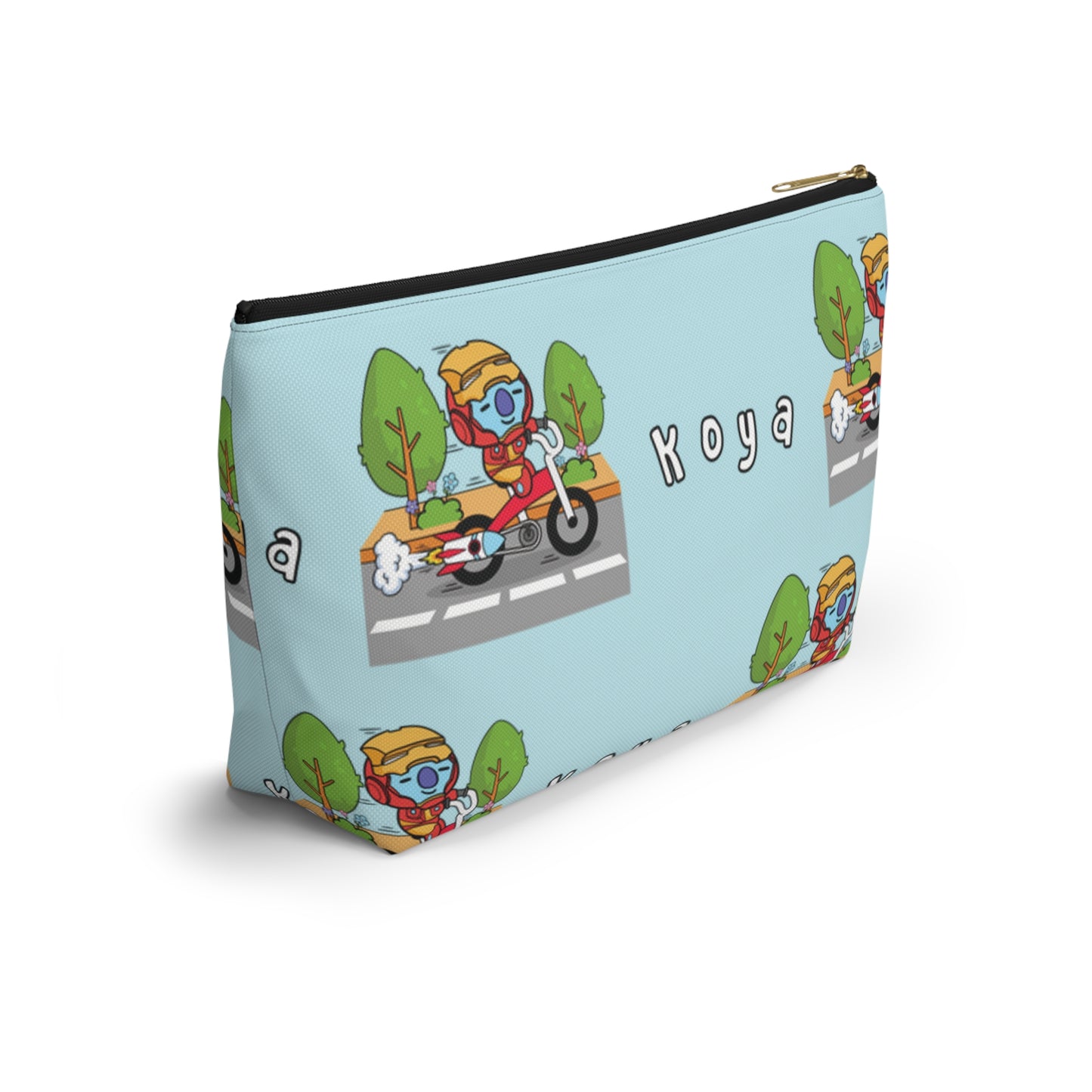 BT21 Koya Blue Pattern Travel Bag