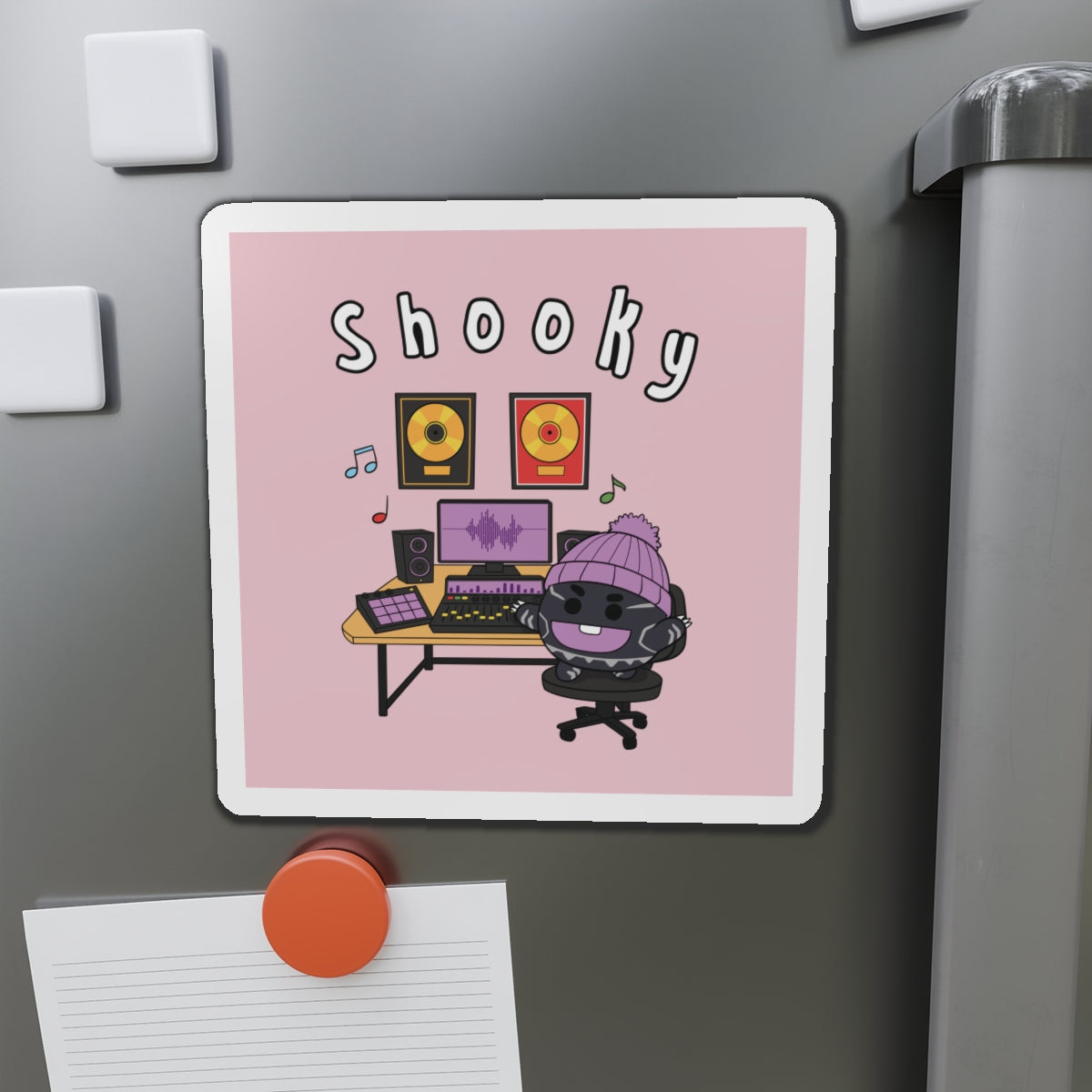 BT21 Shooky Pink Magnet