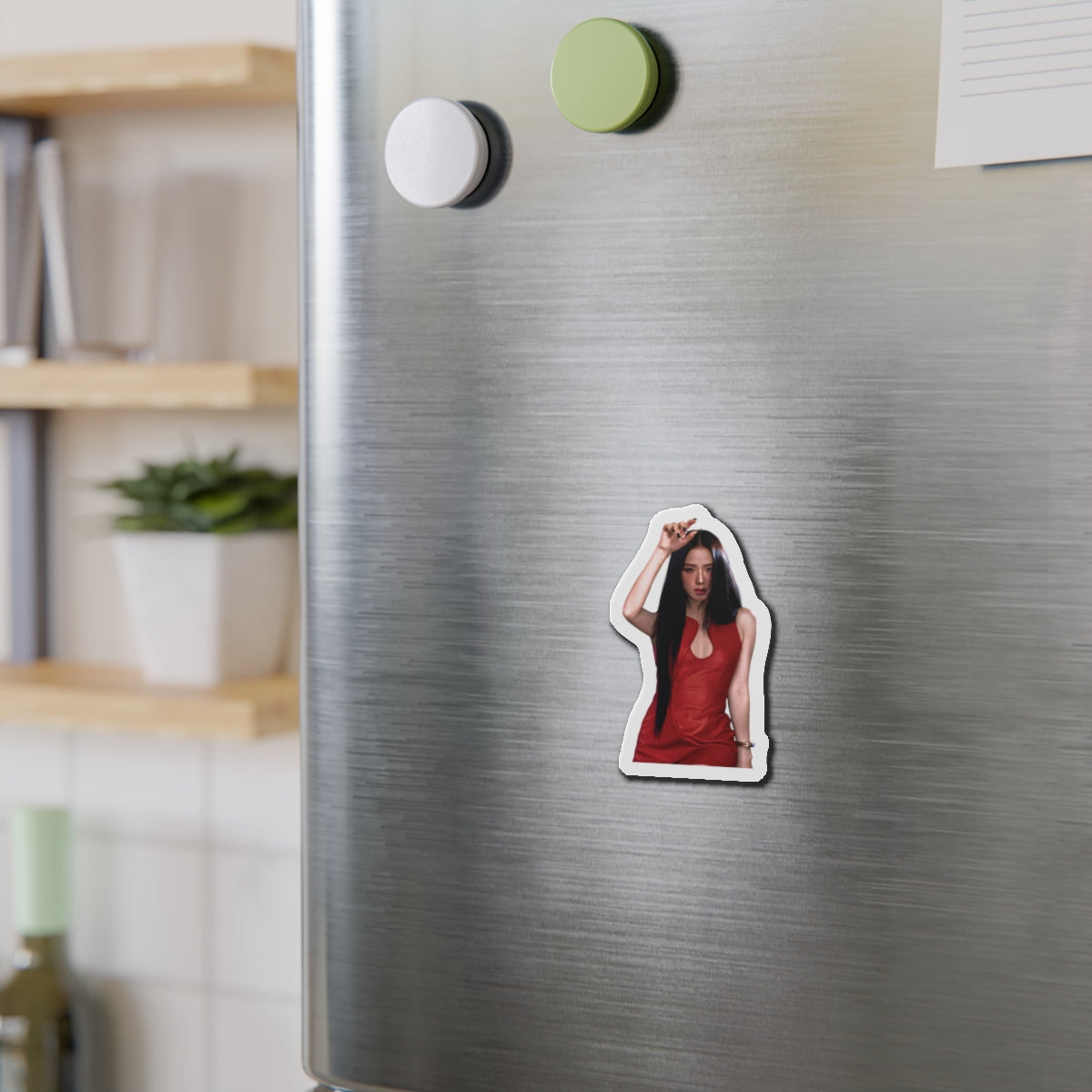 Jisoo Kim Blackppink Gift for Jisoo Fans Sooyas Magnet Design 1