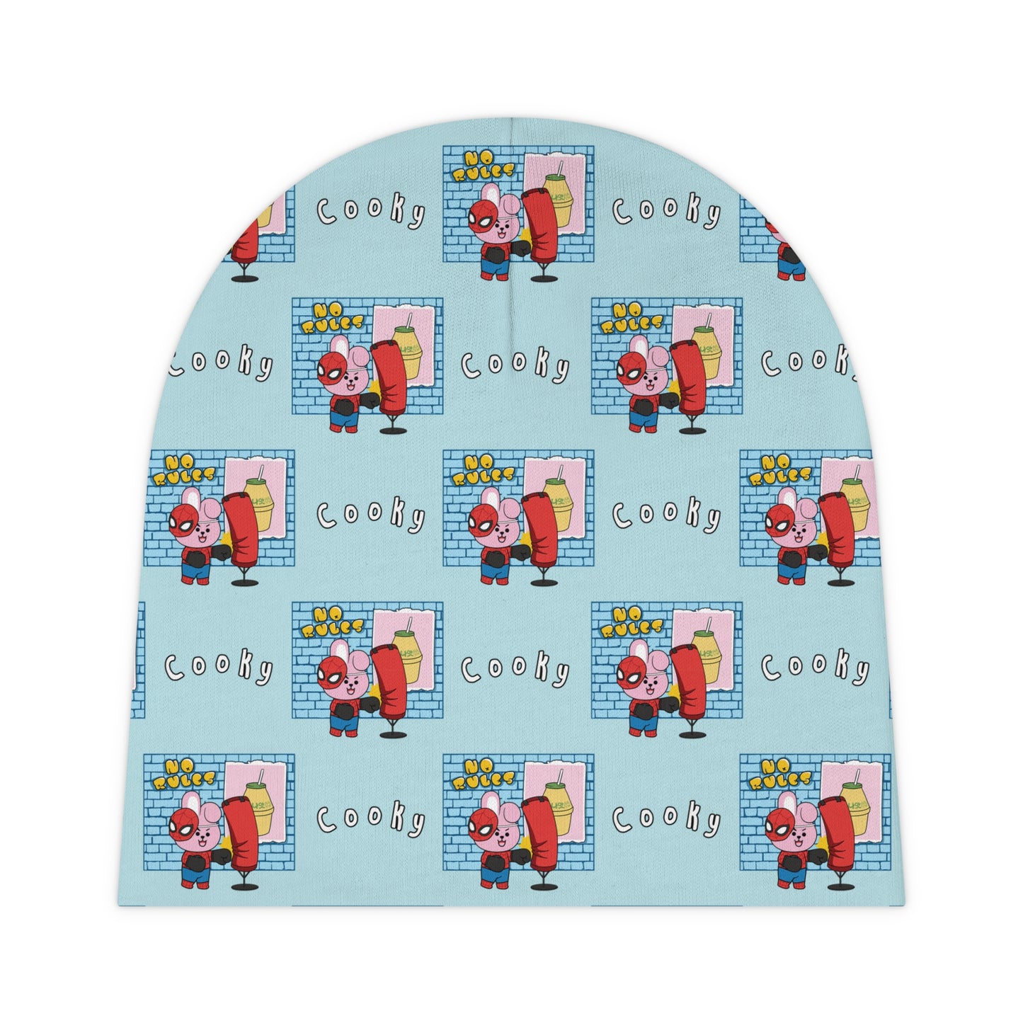 BT21 Cooky Blue Baby Beanie Pattern