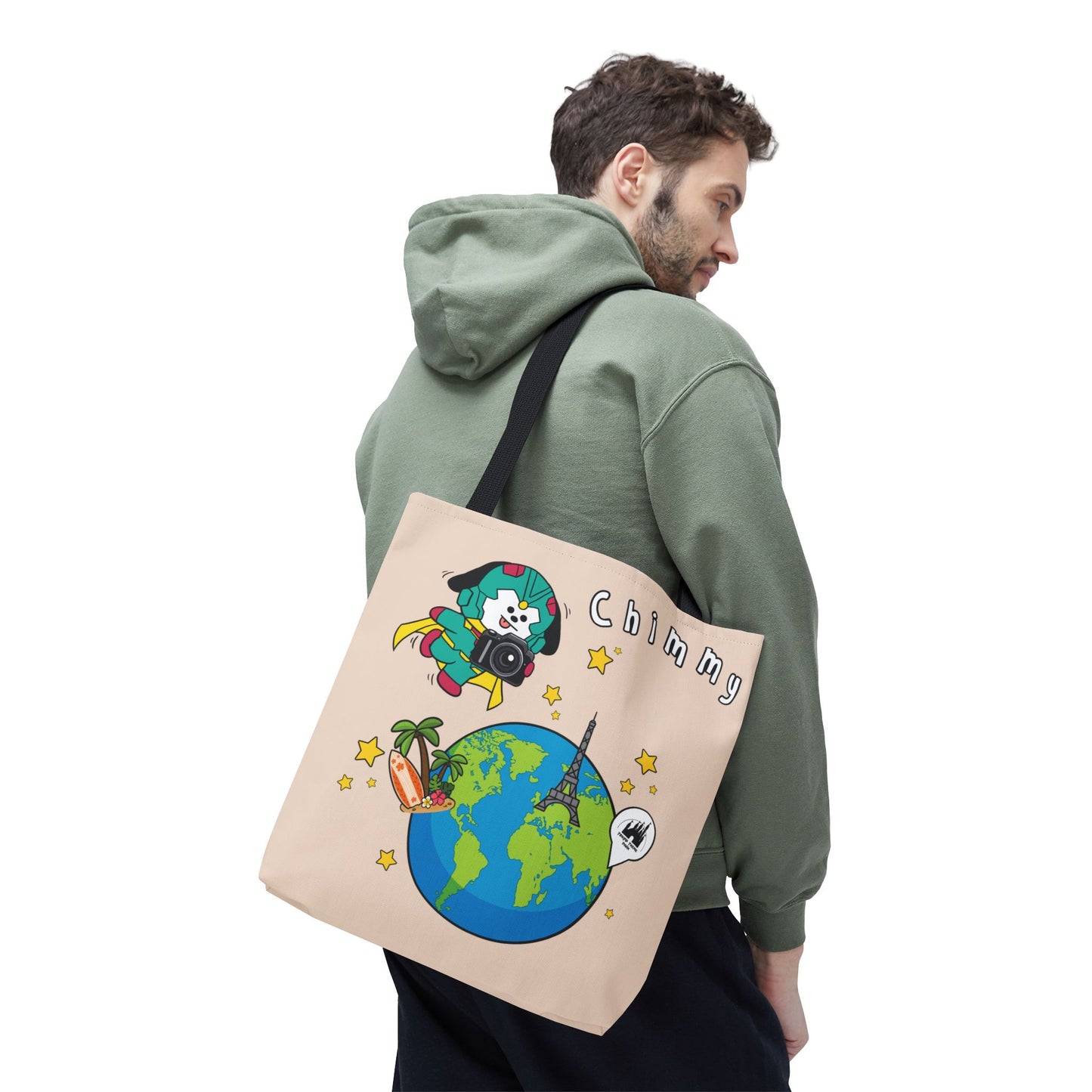 BT21 Chimmy Beige Tote Bag Single Design