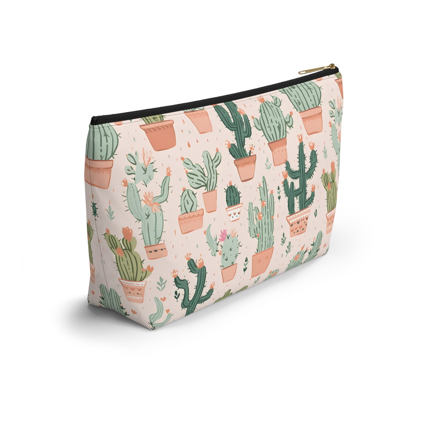 Cactus Pattern Travel Bag Design 2