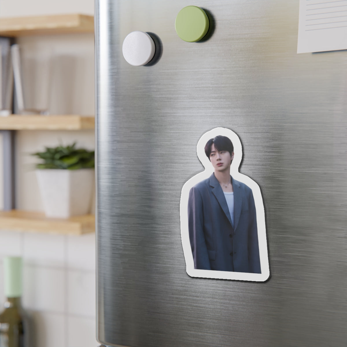 Kim Seokjin Don't Say You Love Me Single Wearing a Suite Jin Magnet