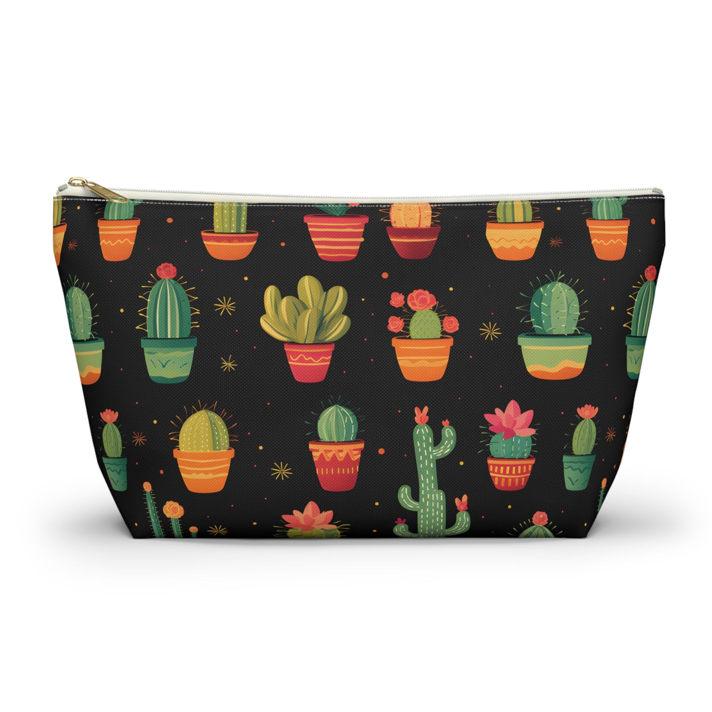 Cactus Pattern Travel Bag Design 1