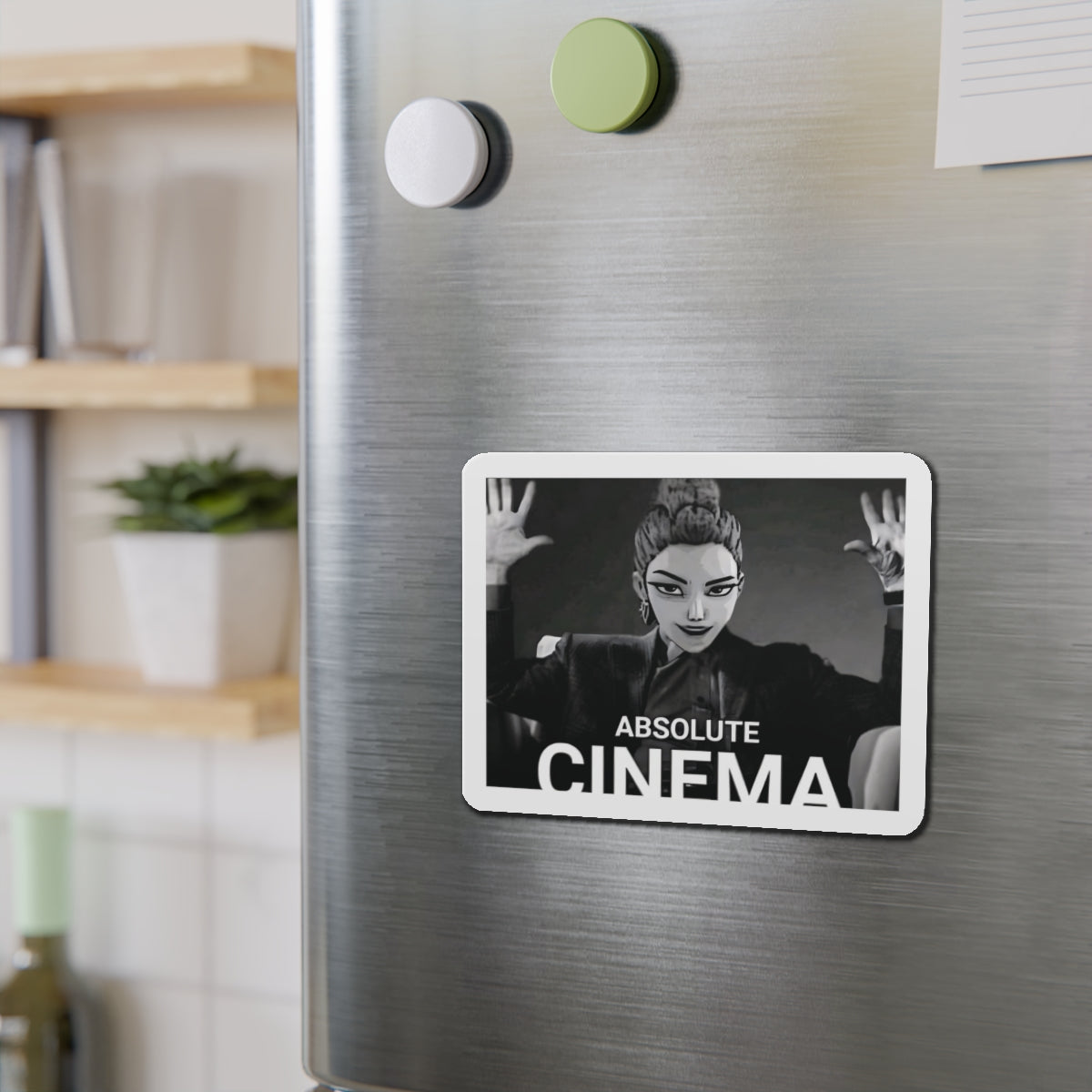 Kpop Demon Hunters Huntrix Rumi Absolute Cinema Meme Magnet