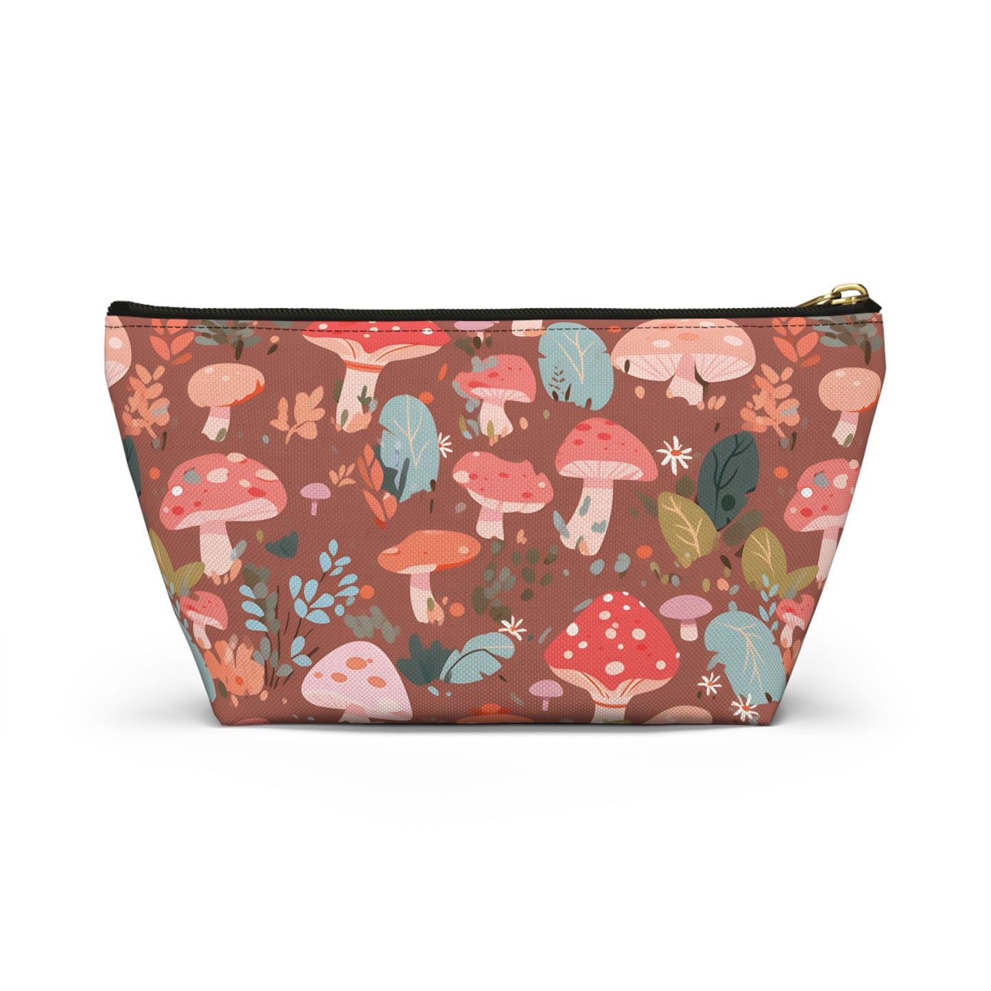 Mushroom Pattern Travel Bag Design 1