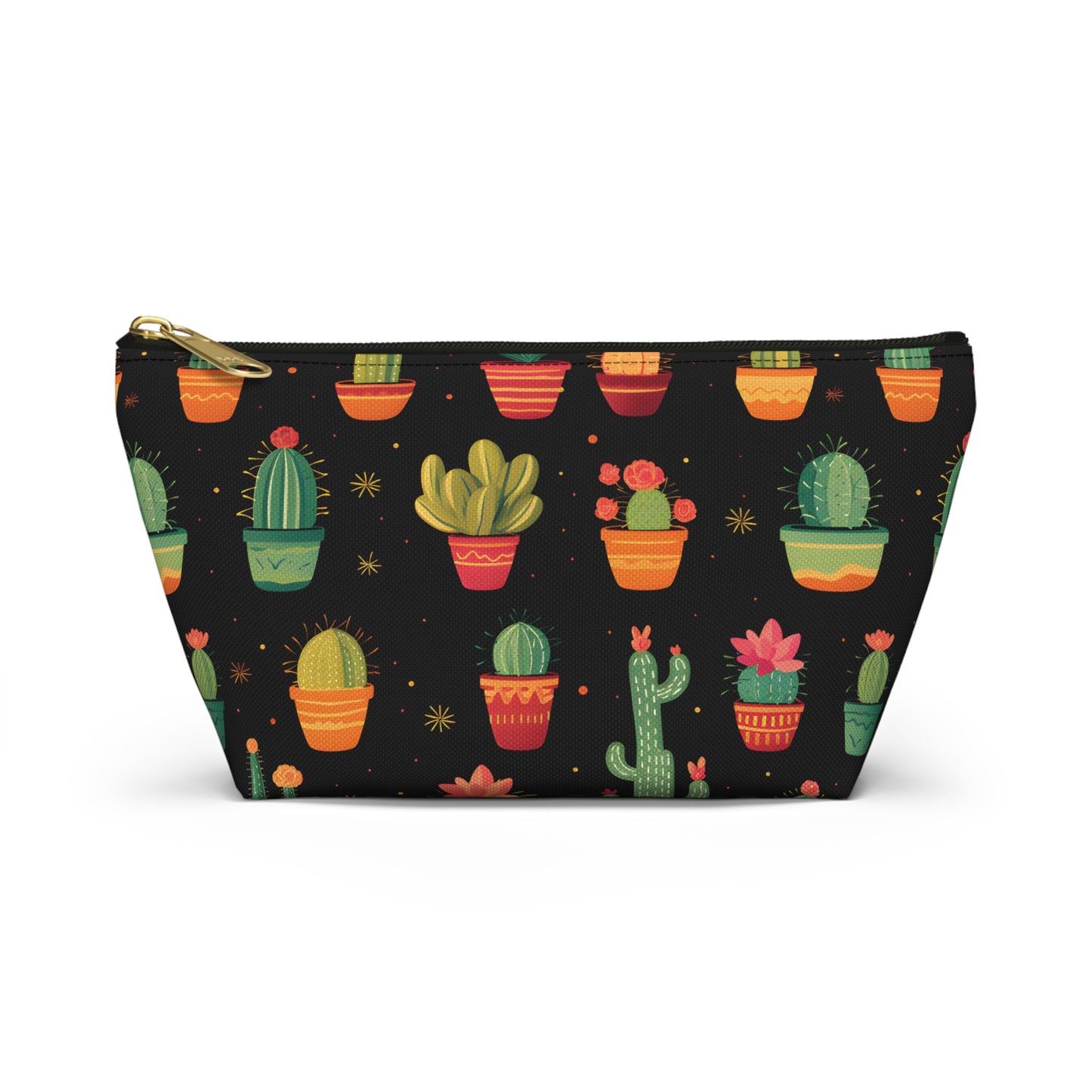 Cactus Pattern Travel Bag Design 1