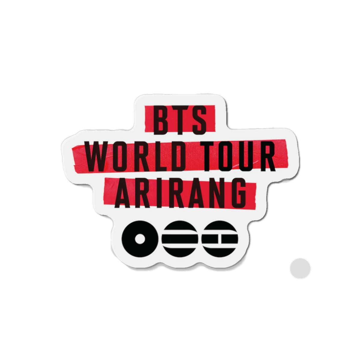 BTS Arirang 2026 World Tour Logo Design 2 Magnet