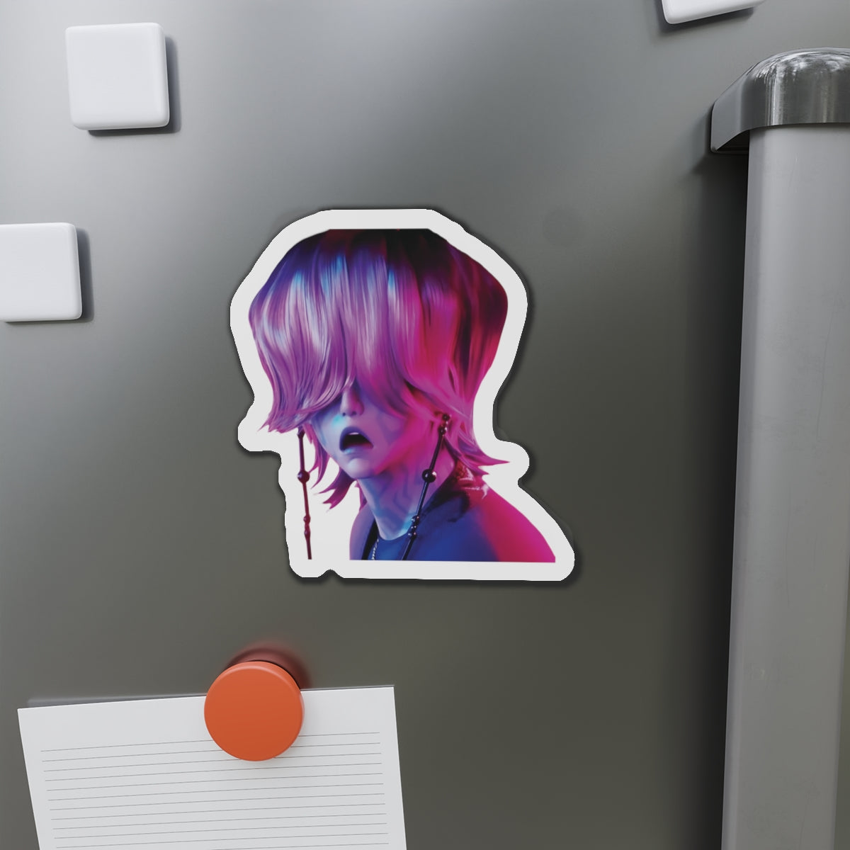 Kpop Demon Hunters Saja Boys Mystery Saja Shocked Face Magnet