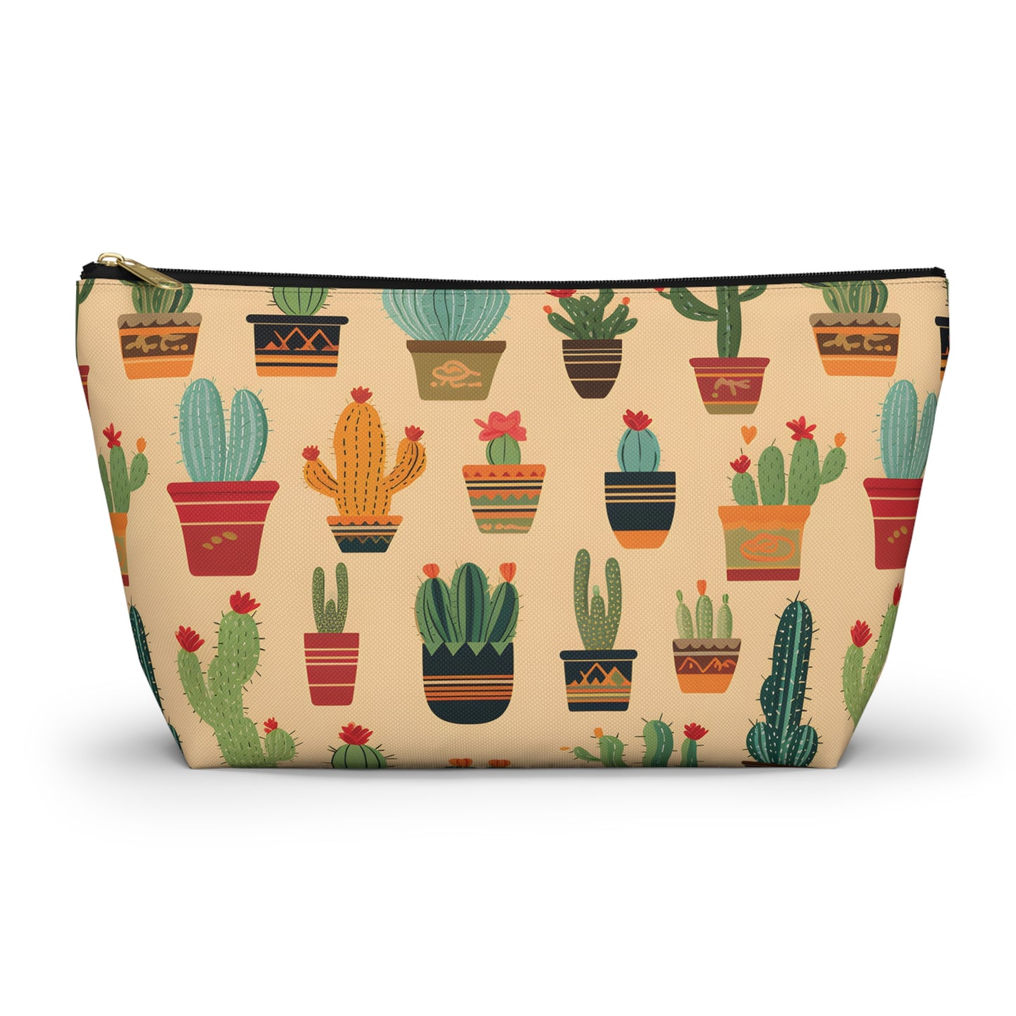 Cactus Pattern Travel Bag Design 4