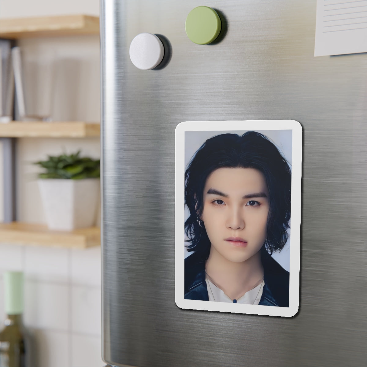 Yoongi Long Hair Agust D D-Day Album Live Performance Magnet