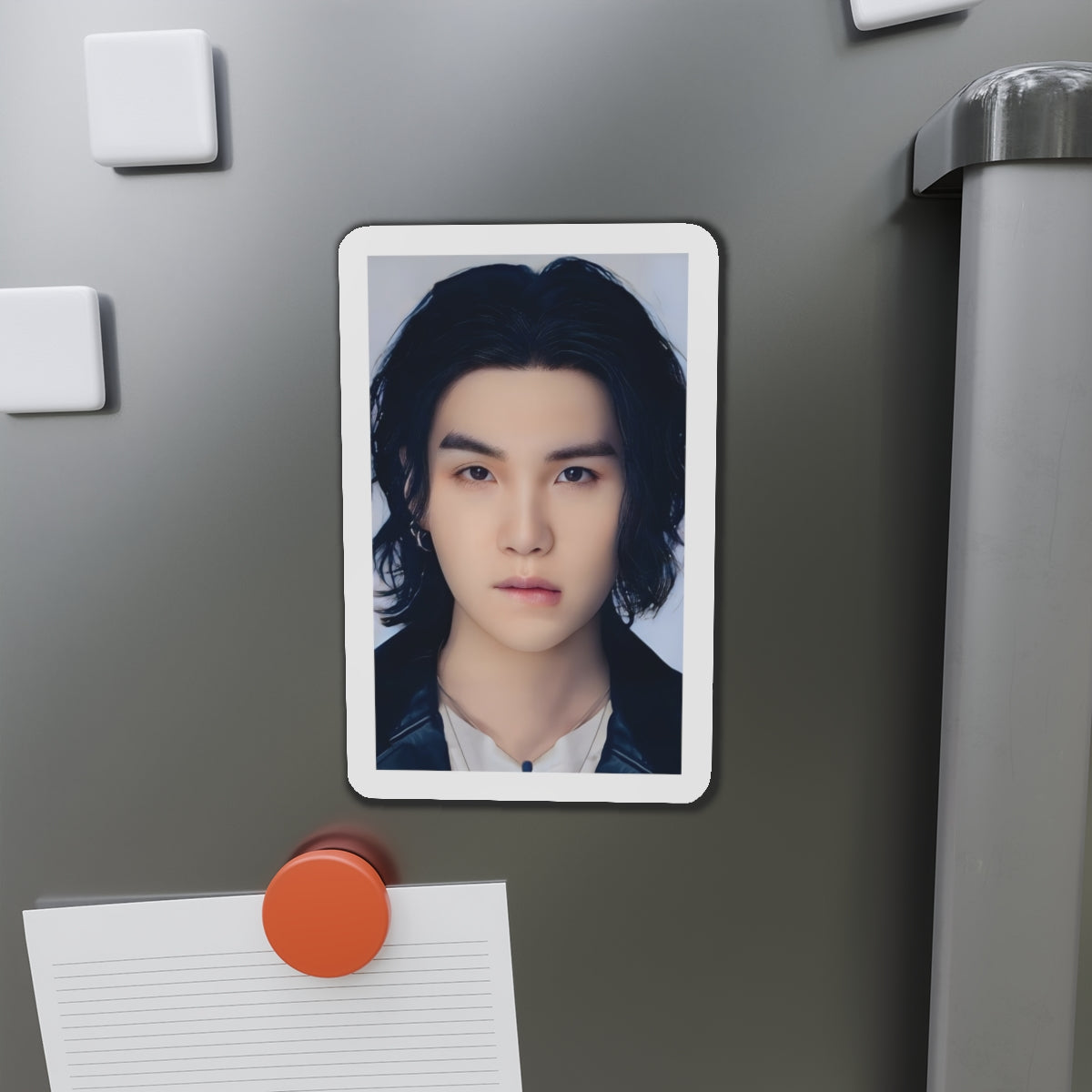 Yoongi Long Hair Agust D D-Day Album Live Performance Magnet