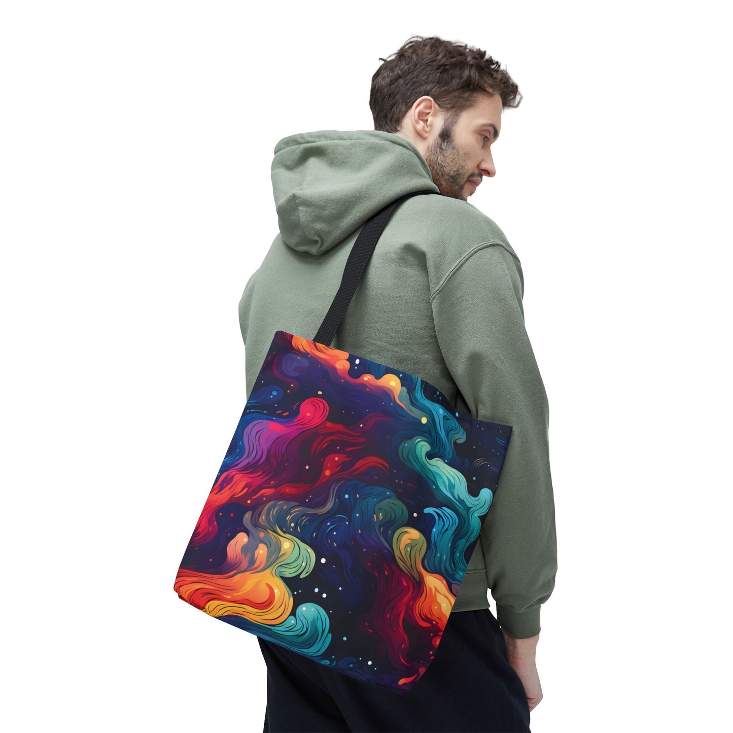 Galaxy Pattern Tote Bag Design 11