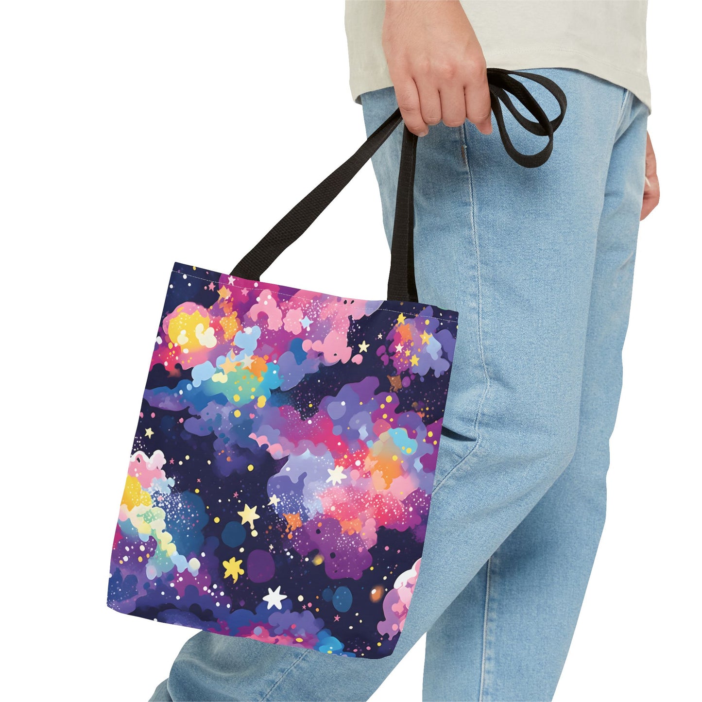 Colorful Space Pattern Tote Bag Design 10