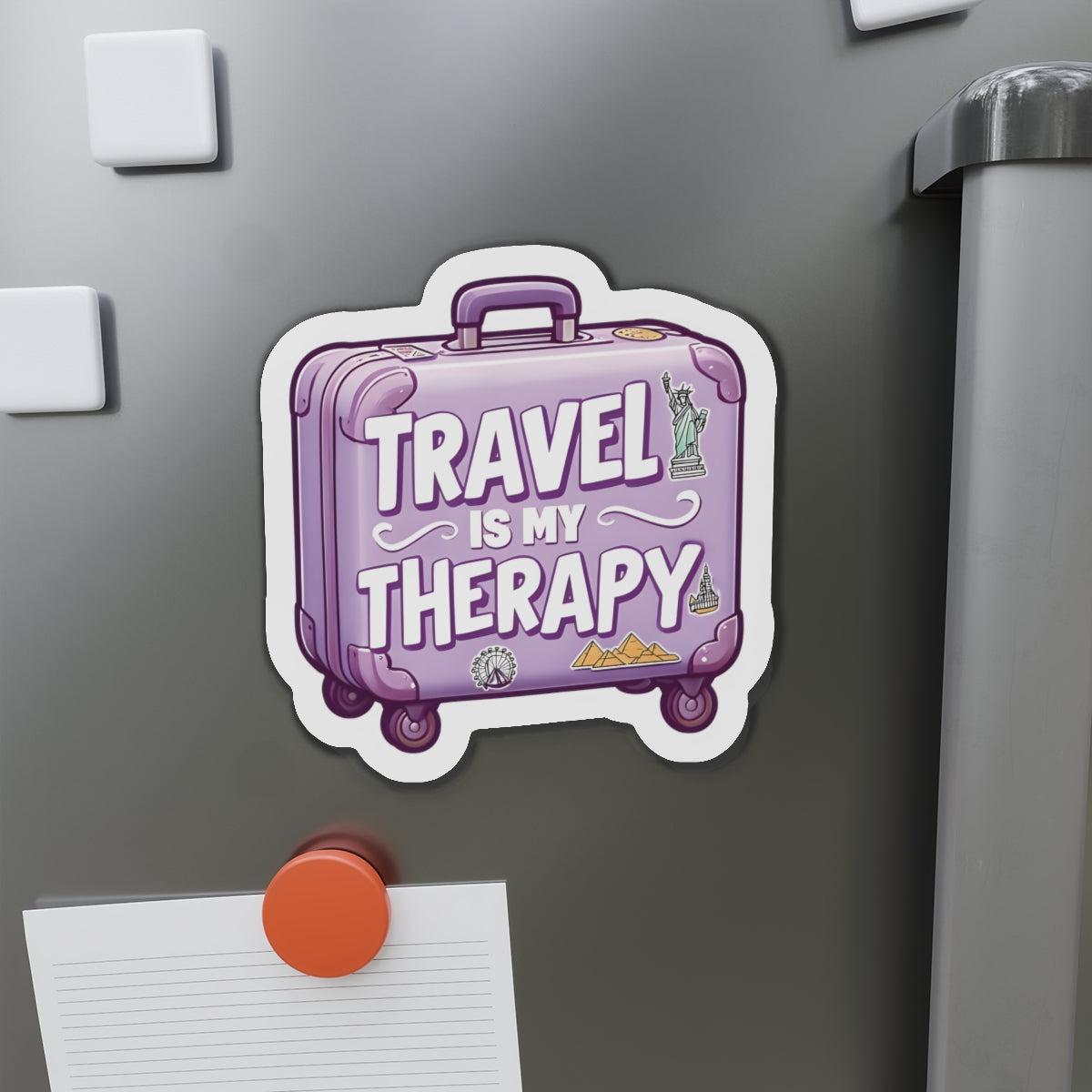 Travel is my Therapy Magnet - Cute & Random