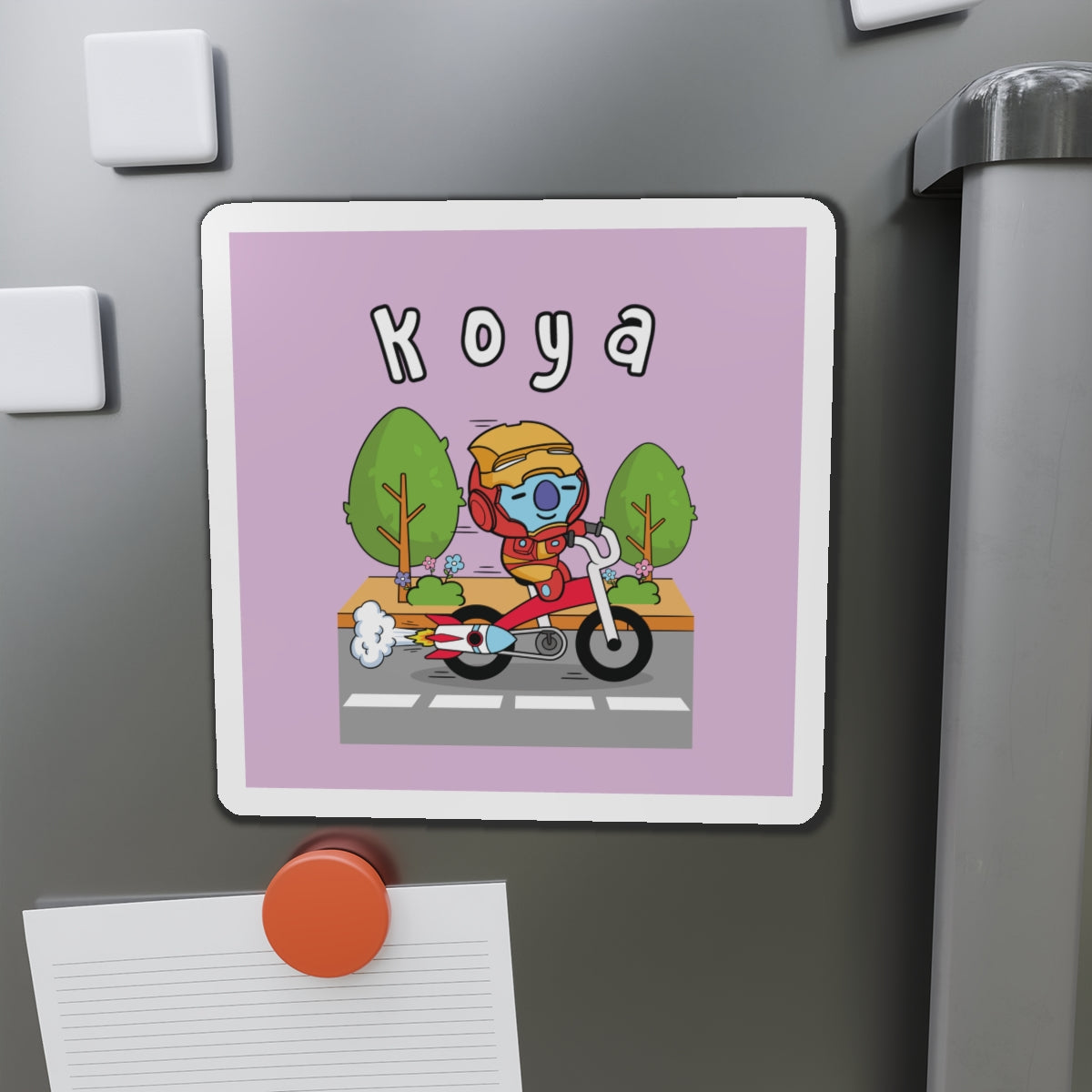 BT21 Koya Purple Magnet